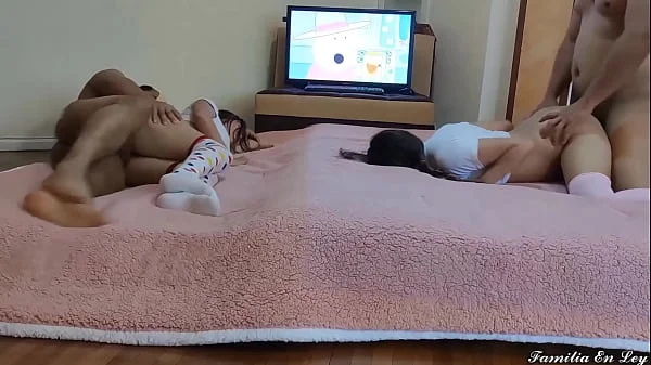 Innocent Stepdaughters To Be Fucked All Day As Sex Slaves By Their Perverted Stepfathers While Watching Comiquids